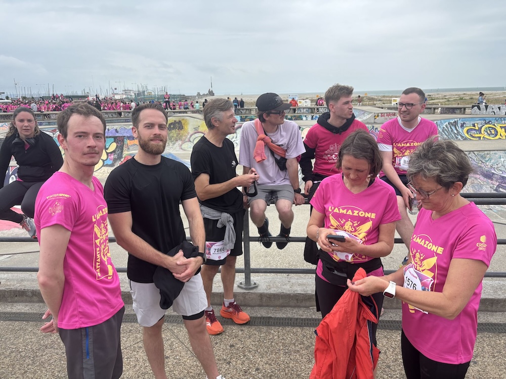 Le CGLC présent à la course de L'amazone au profit de la lutte contre le cancer