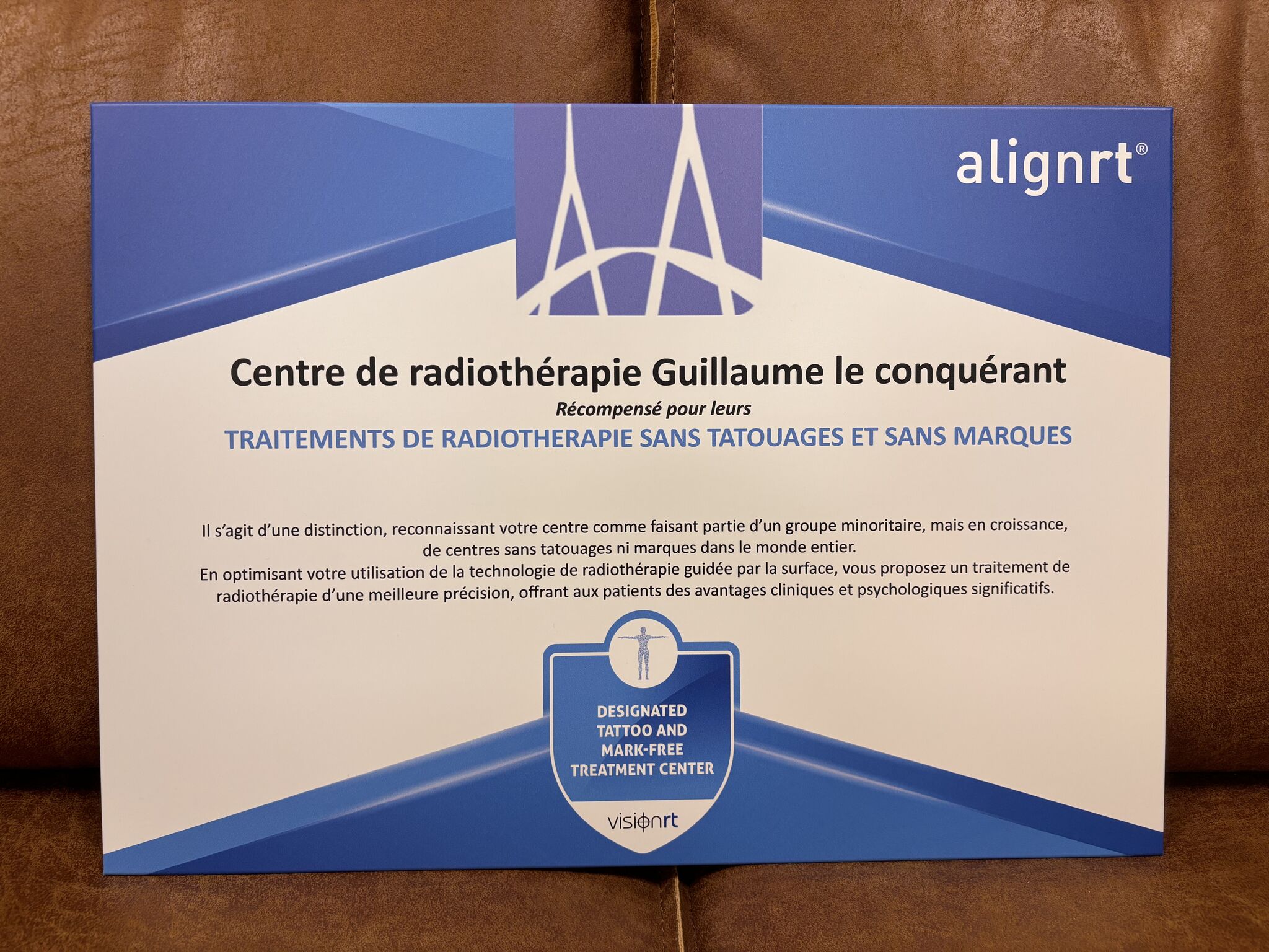 Traitements de radiothérapie sans tatouages et sans marques