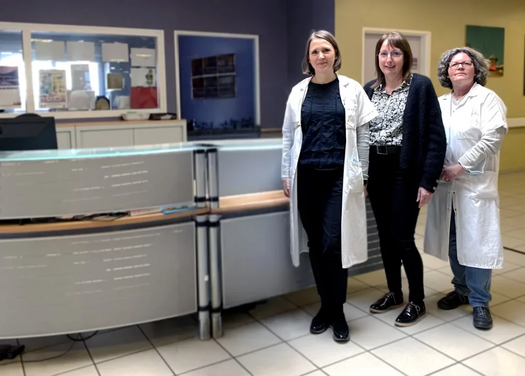 L’équipe administrative du Centre de Radiothérapie Guillaume Le Conquérant. Le Havre